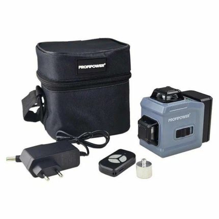 Лазерный нивелир ProfiPower NL-12G (12 лучей, лазер - зеленый, Li-ion - 1шт, пульт ДУ, переходник, З