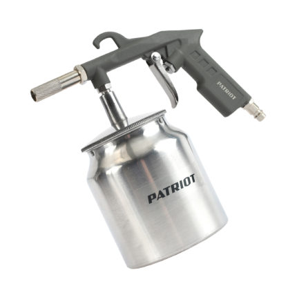 Пистолет пескоструйный PATRIOT GH 166A (бачок 0.75 л, макс производительность 300 л/мин, давление 3-