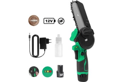 Пила цепная аккумуляторная Zitrek GreenSaw 12 (12В, 1,5Ач Li-ion аккум. 2шт, ЗУ)