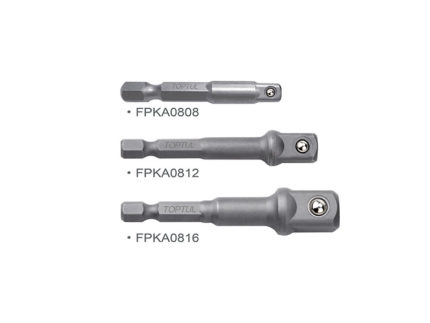 Набор переходников 1/4" под шуруповерт 3ед.(1/4", 3/8", 1/2") TOPTUL