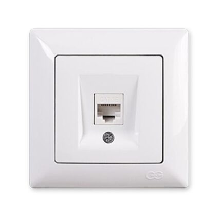 Visage Розетка компьютерная в сборе (Cat5)-Белая