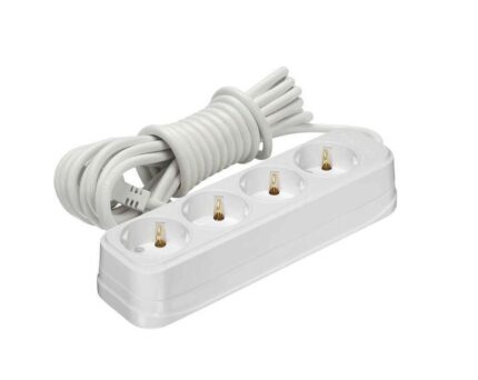 Удлинитель ProfiTec ST сет TURBO 4вх -5м с/з 1BL (ABS-пласт) (1010400105) (60607)