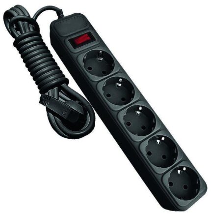 Фильтр питания ProfiTec Ultra сет 5вх -3м с/з с выкл, серый,  (ABS-пласт) (YL-2119D-3)