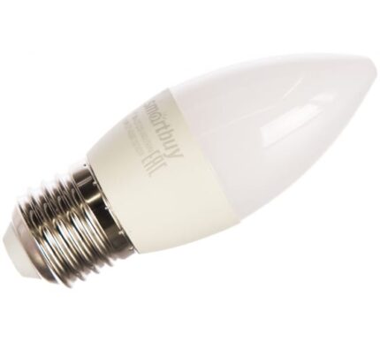 Светодиодная (LED) Лампа Smartbuy-C37-9,5W/4000 (SBL-C37-9_5-40K-E27)_Б