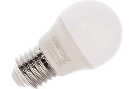 Светодиодная (LED) Лампа Smartbuy-G45-07W/4000/E27(SBL-G45-07-40K-E27) Б