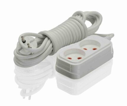 Удлинитель ProfiTec ST сет TURBO 2вх -2м б/з 1BL (ABS-пласт) (1010200002)