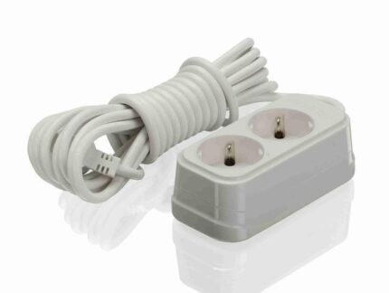 Удлинитель ProfiTec ST сет TURBO 2вх -2м с/з 1BL (ABS-пласт) (1010200102)